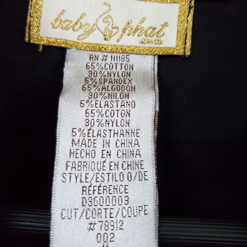 Baby Phat Black Belted Dress - Picture 7 of 7